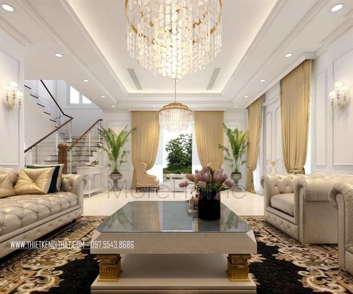 Cầu thang kính cường lực